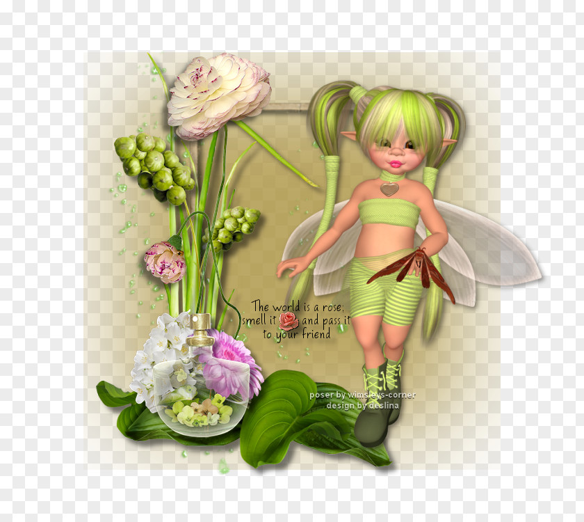 Lacy Fairy Figurine PNG