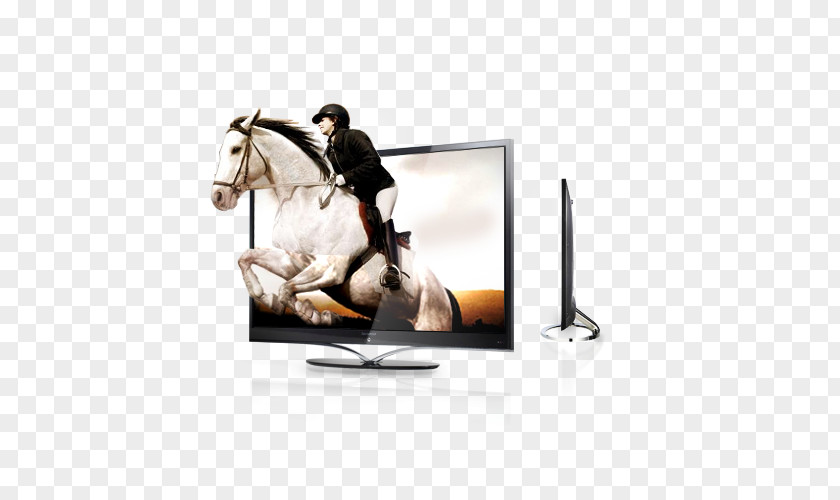 Riding Out Of The Computer Screen Monitors Television Set PNG