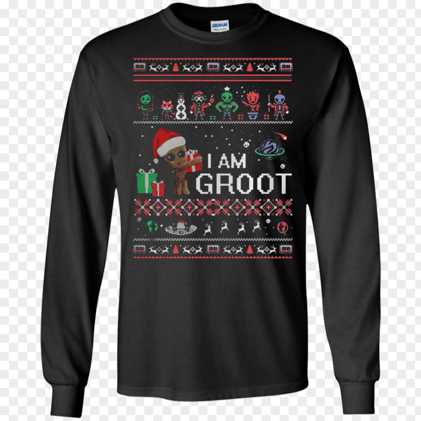 T-shirt Christmas Jumper Hoodie Sweater PNG