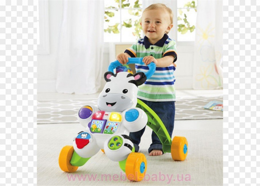 Toy Fisher-Price Learn With Me Zebra Walker Educational Toys Infant PNG