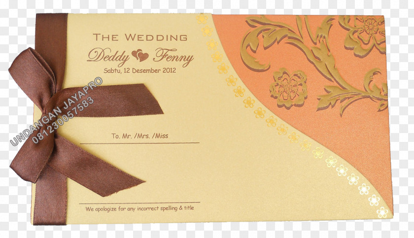 Undangan Pernikahan Wedding Invitation Paper Printing Press Envelope PNG