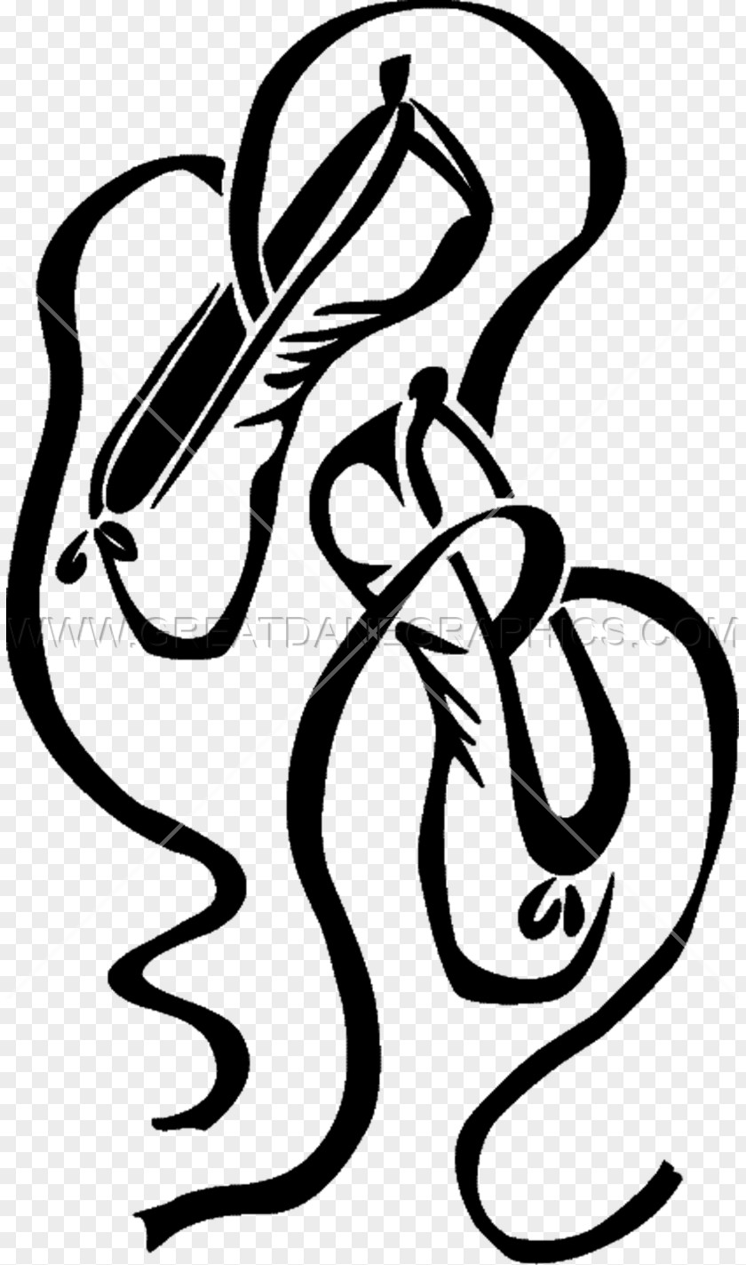 Ballet Black And White Line Art Shoe Drawing Clip PNG