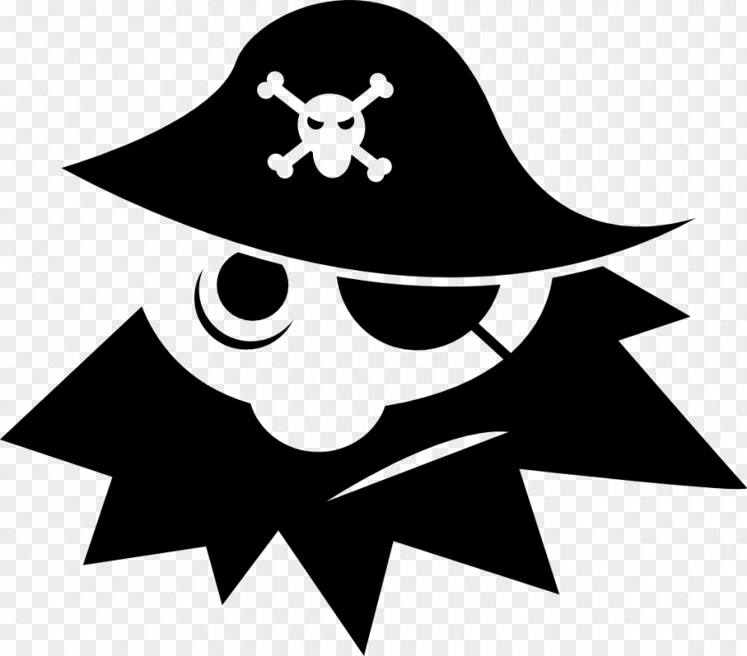 Pirate Skull & Bones Piracy Jolly Roger Clip Art PNG