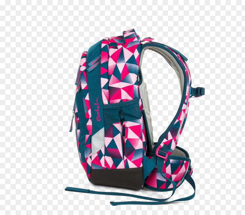 Backpack Satch Sleek 4YOU Basic Jampac Zaino 47 Cm Pineapples Pack Pink PNG