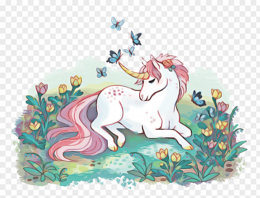 Cartoon Unicorn M Yonni Meyer PNG