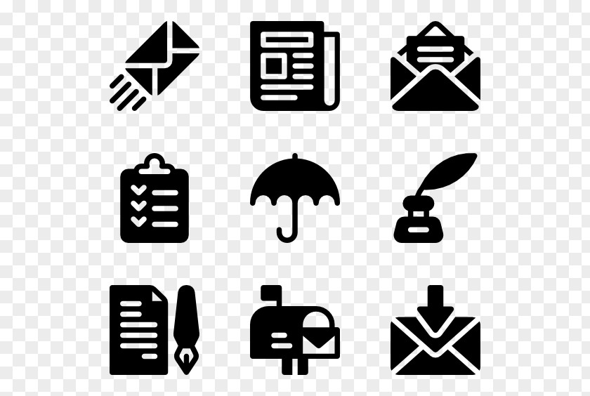 Mail Postmark Icon Design Clip Art PNG