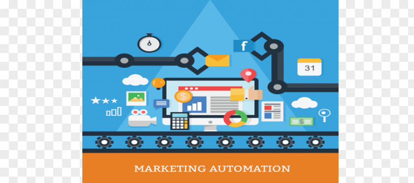 Marketing Automation Digital Social Media Business PNG