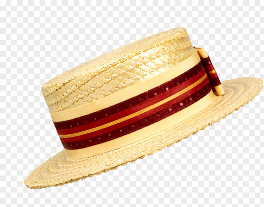 Red Hat Band Straw Clip Art PNG