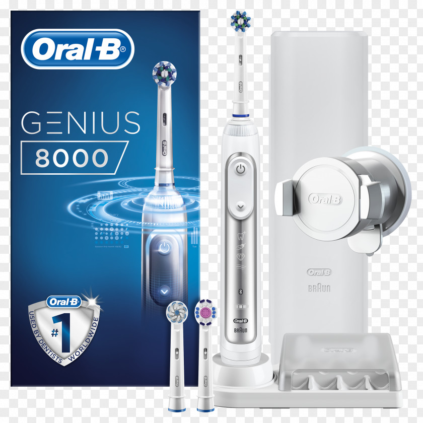 Toothbrush Electric Oral-B Genius 8000 9000 PNG
