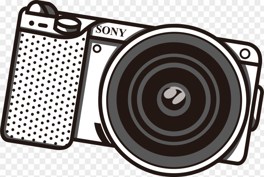 Vector Hand Drawing Camera PNG