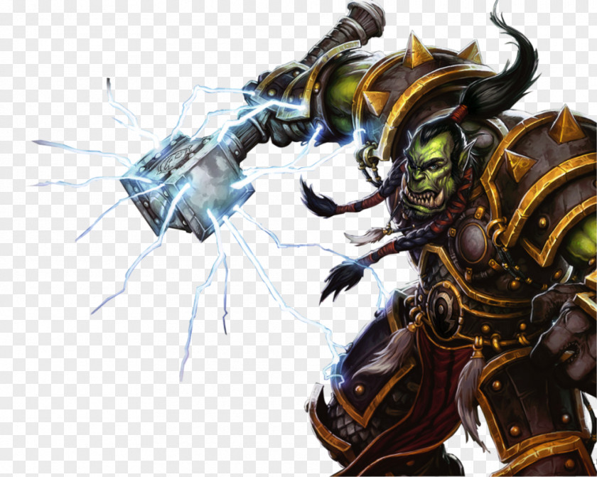 World Of Warcraft Transparent Warcraft: Wrath The Lich King Cataclysm Legion Orc Thrall PNG