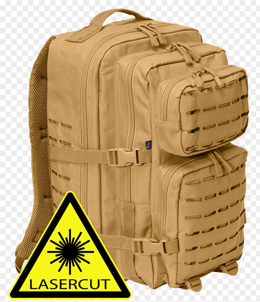 Backpack Brandit US Cooper M MOLLE Laser Cutting Mil-Tec Assault Pack PNG