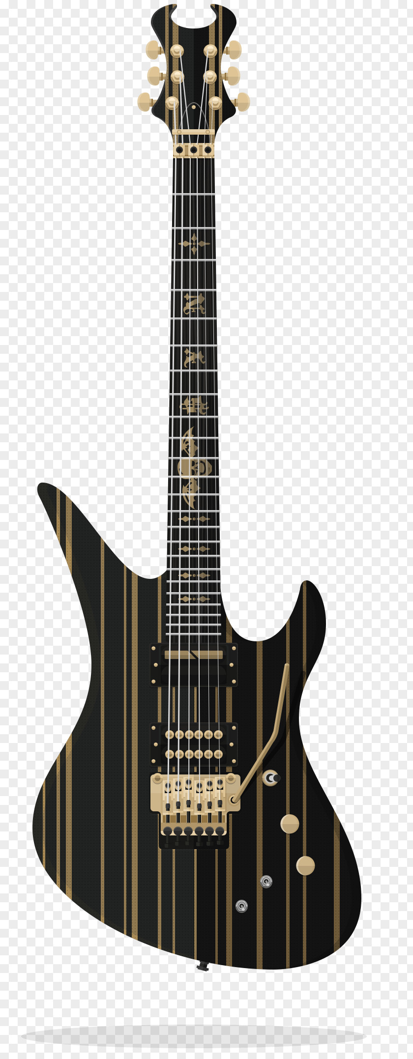 Guitar Schecter Research Synyster Standard Electric Solid Body PNG
