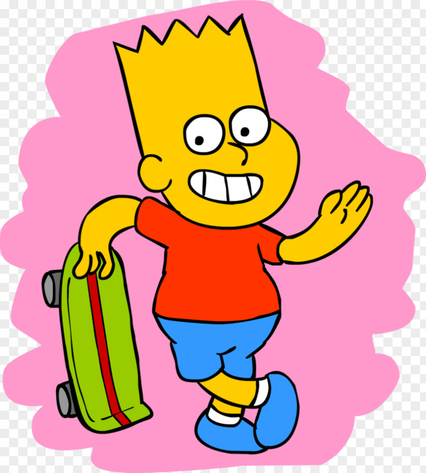 Bart Simpson California Institute Of Art Cartoon Image PNG