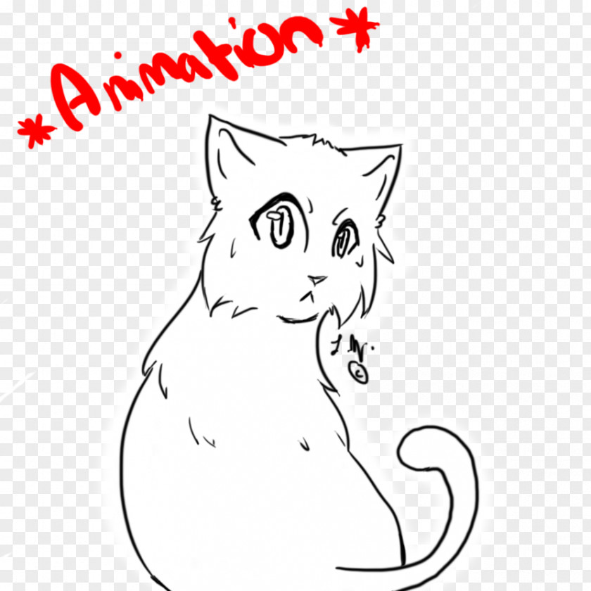 Cat Whiskers Domestic Short-haired /m/02csf Line Art PNG