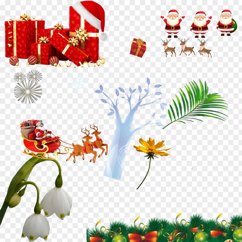 Creative Christmas Gift And Holiday Season Family PNG