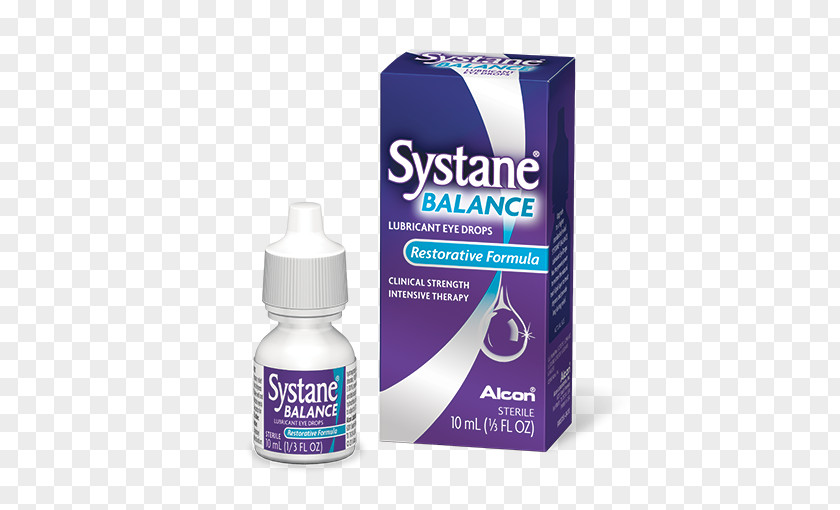 Eye-drops Dry Eye Syndrome Systane Balance Lubricating Drops & Lubricants PNG
