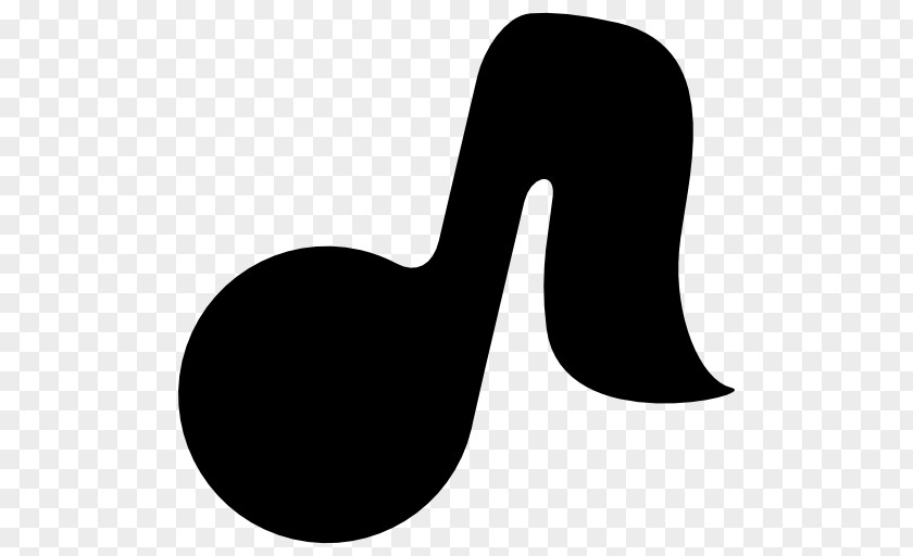 Musical Note Flat Eighth PNG