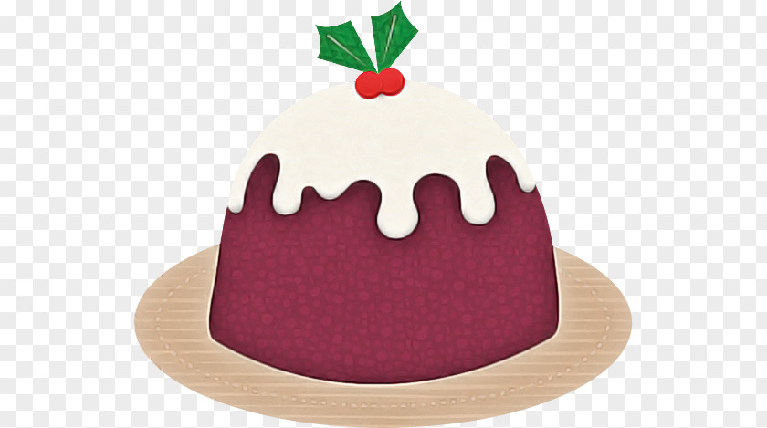 Pudding Baked Goods Christmas PNG