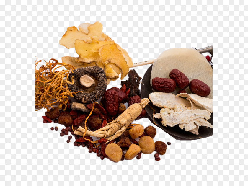 Traditional Chinese Medicine Scraping Regimen Buddha Jumps Over The Wall Fujian Shark Fin Soup Dried Fruit PNG