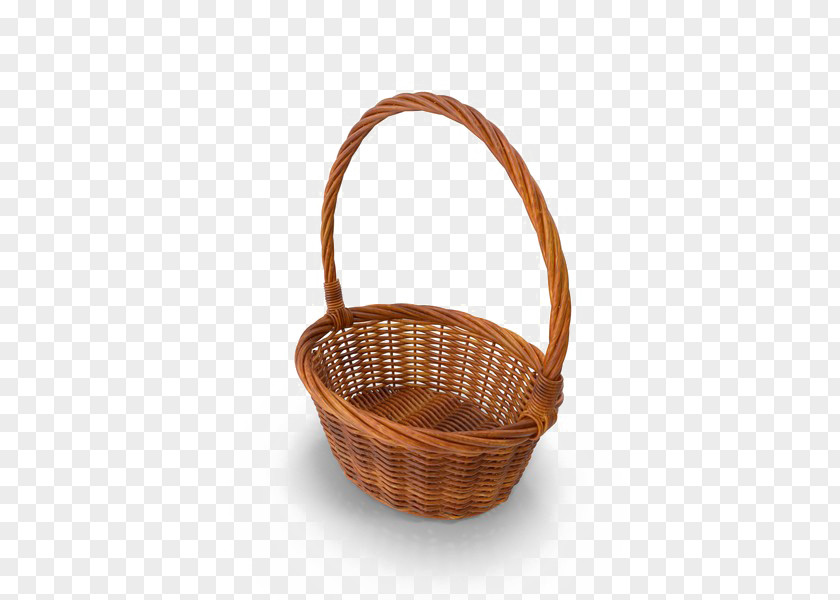 Wicker Ornament Basket Product Design PNG