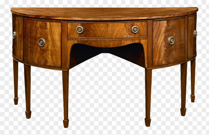 Antique Drawer Buffets & Sideboards Wood Stain Desk PNG