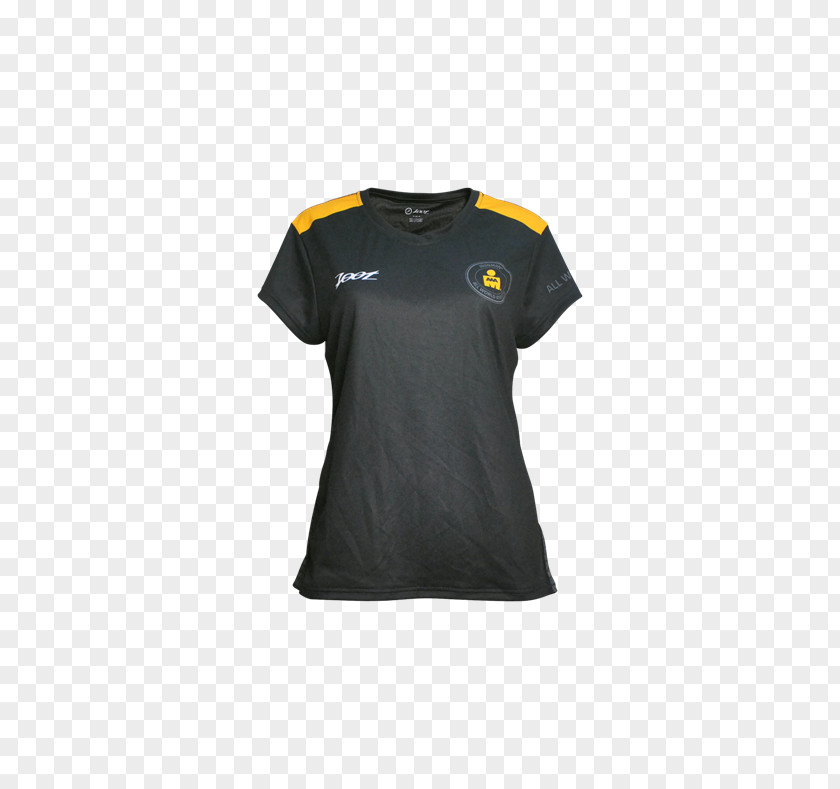 Athlete Running T-shirt Sleeve Product Black M PNG
