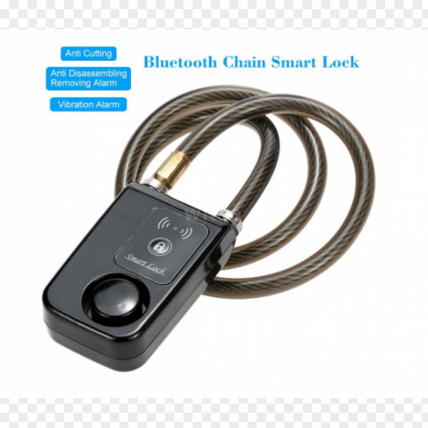 Bluetooth Smart Lock Anti-theft System Door Chain Mobile Phones PNG