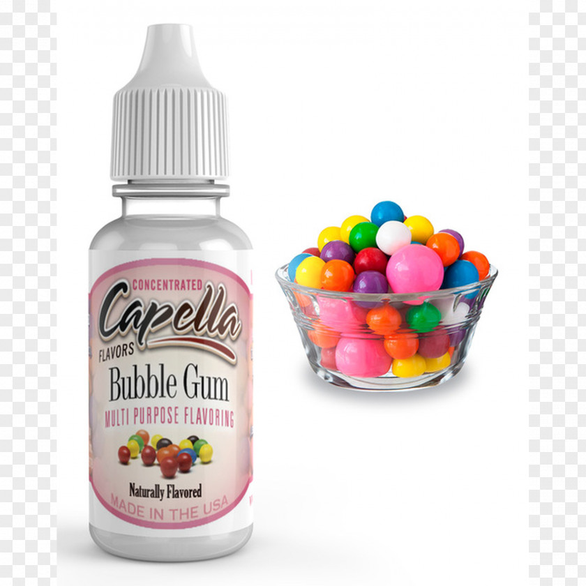 Bubble Gum Chewing Cotton Candy Flavor Concentrate PNG