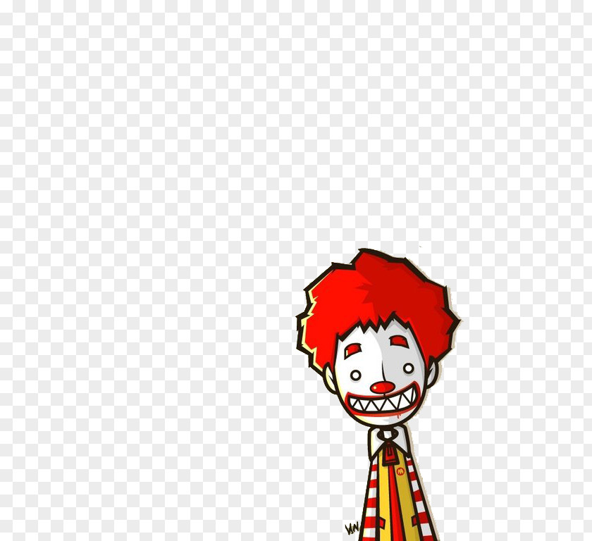 Cartoon Clown Avatar Icon PNG