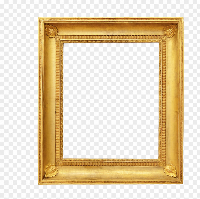 Continental Gold Frame Picture Stock Photography Film PNG