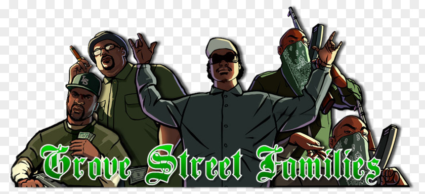 Grand Theft Auto: San Andreas Auto V IV Multiplayer Grove Street Families PNG