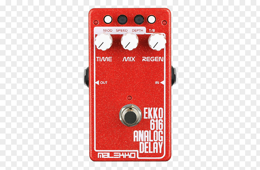 Heavy Industry Delay Effects Processors & Pedals MALEKKO Ekko 616 Audio Electronic Musical Instruments PNG