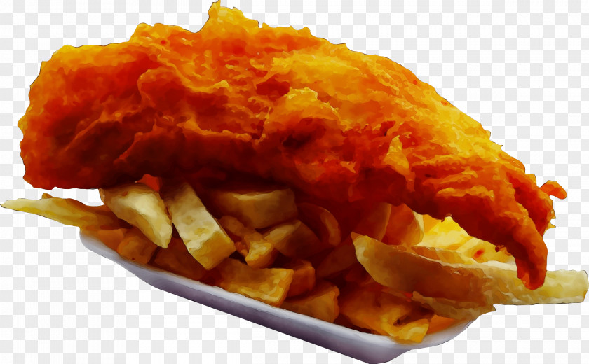 Meat British Cuisine Fish And Chips PNG