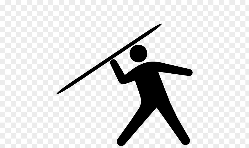 Pictogram Javelin Throw Track And Field Athletics Athlete Business Administration PNG
