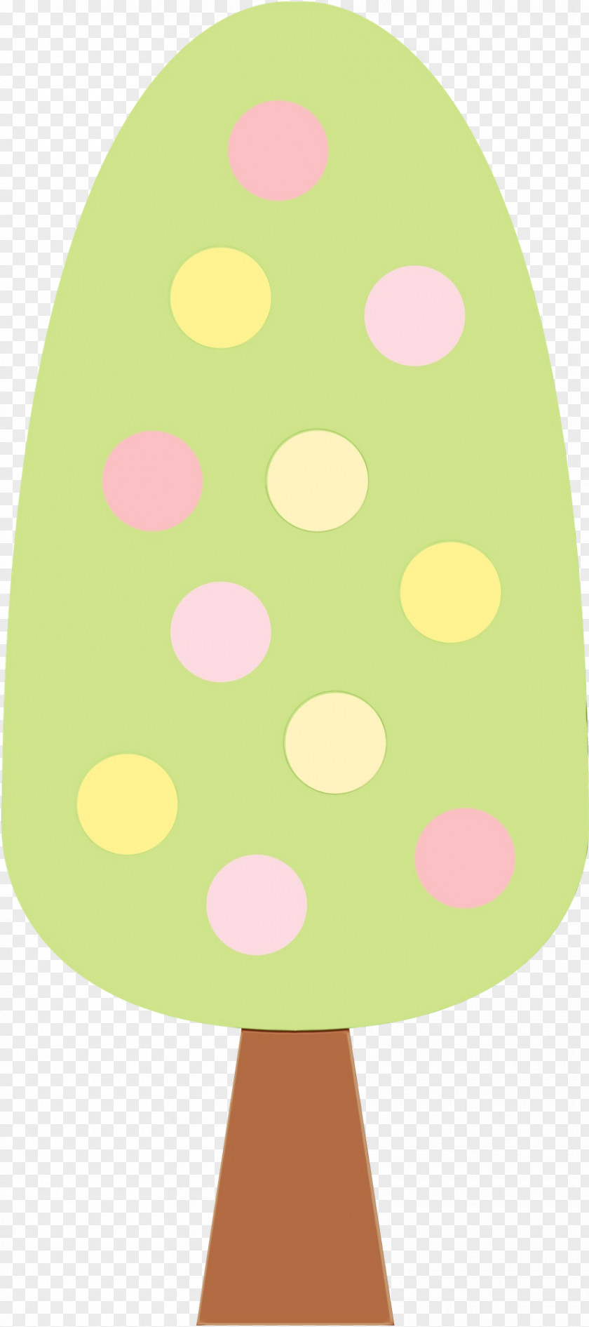 Polka Dot Green PNG