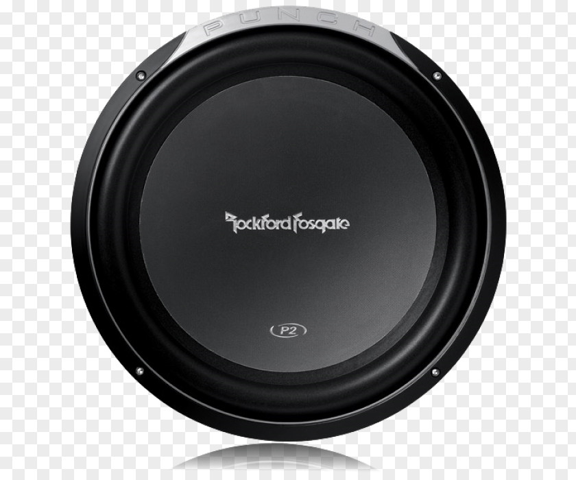 Rockford Subwoofer Fosgate Punch P2D2-12 Audio Power Loudspeaker PNG