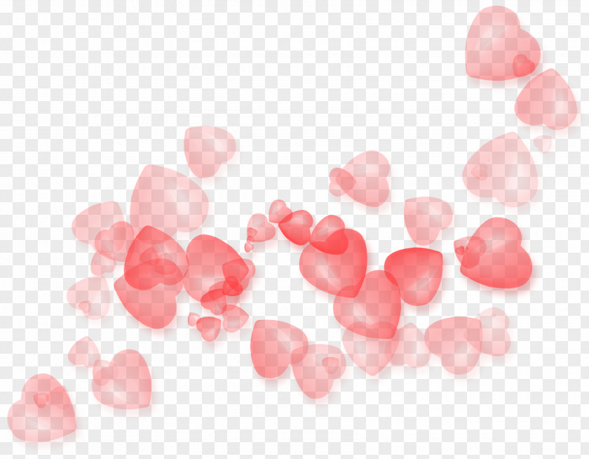 Transparent Hearts Decor Clipart Picture Watercolor Painting Graphics PNG