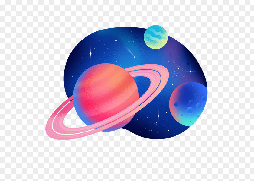 Vehicle Space Planet Cartoon PNG