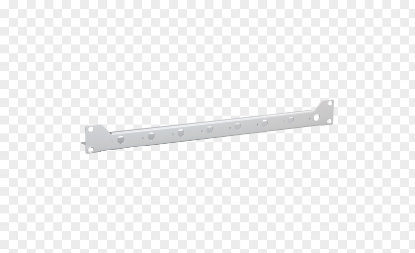 White Plate Rack Kits Angle Bracket 19-inch Video Computer Network PNG