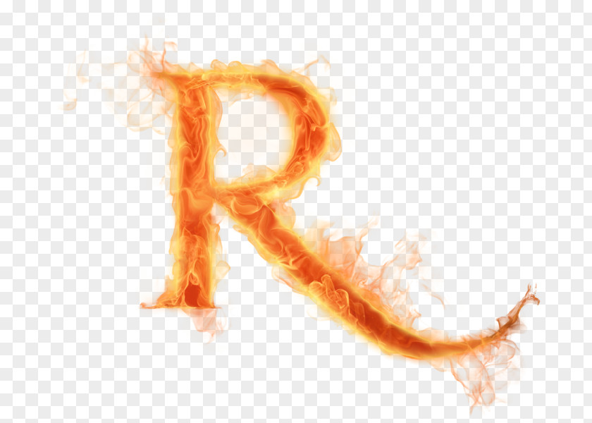 Burning Letter Alphabet PNG