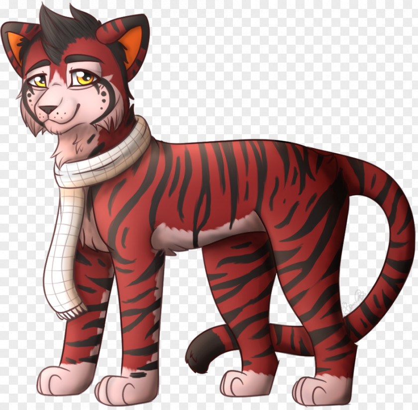Cat Big Tiger Cartoon PNG