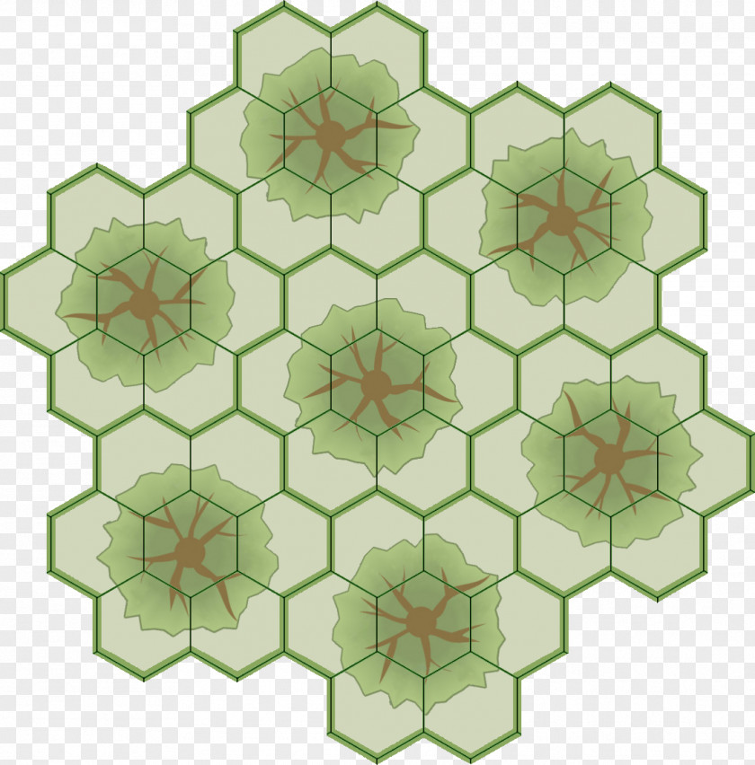 Circle Symmetry Tile Pattern PNG