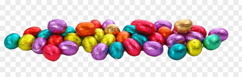 Colorful Eggs Easter Egg Bunny Chocolate Truffle PNG