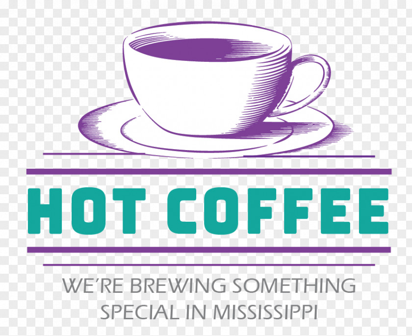 Hot Coffee Logo Brand Cup Product Design PNG
