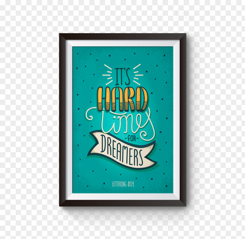 Typographic Poster Brand Logo Rectangle Font PNG