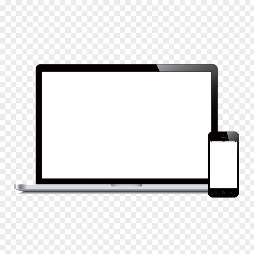 Laptop Computer And Cell Phone Web Development Mobile PNG