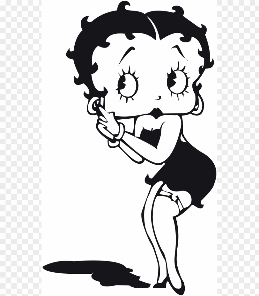 Window Betty Boop Wall Decal Sticker PNG