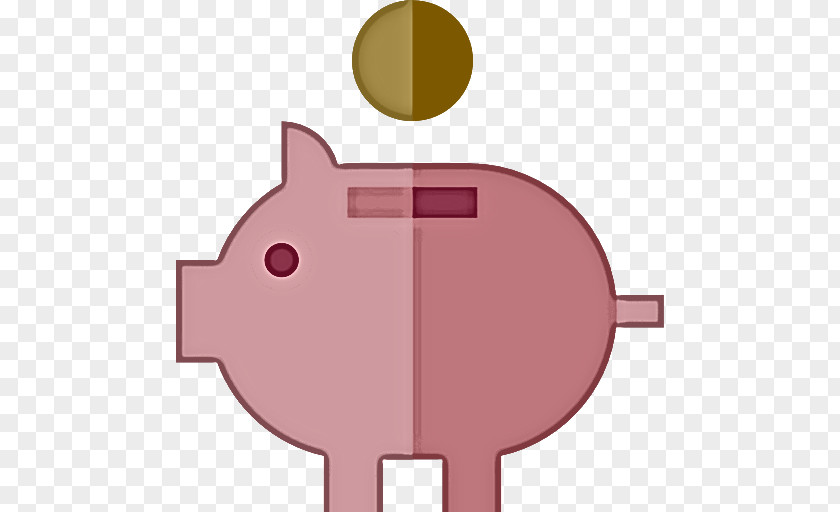 Domestic Pig Livestock Piggy Bank PNG