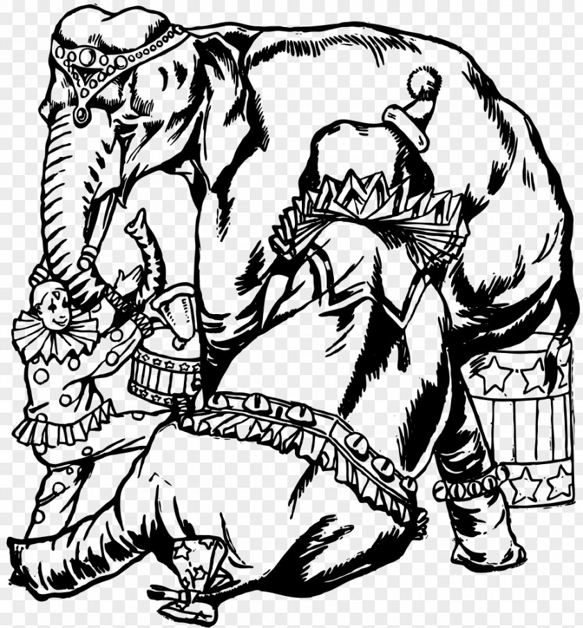 Elephants Drawing Art Clip PNG